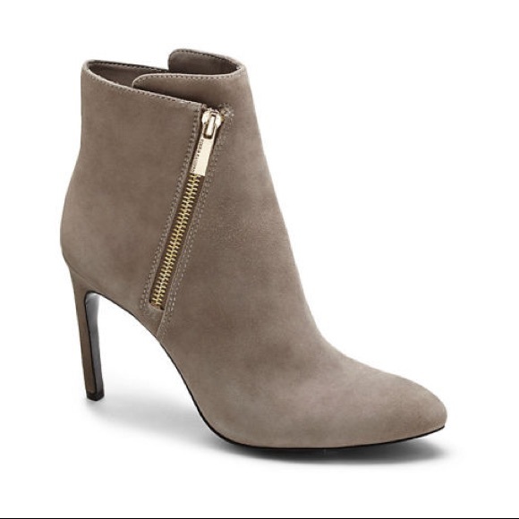 Vince Camuto Chantel Heeled Boots Gray Size 7 - Picture 3 of 6